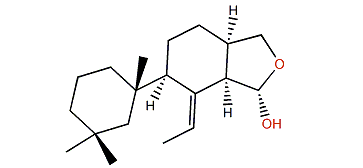 15,16-Deacetoxy-15-hydroxy-9,11-dihydrogracilin A